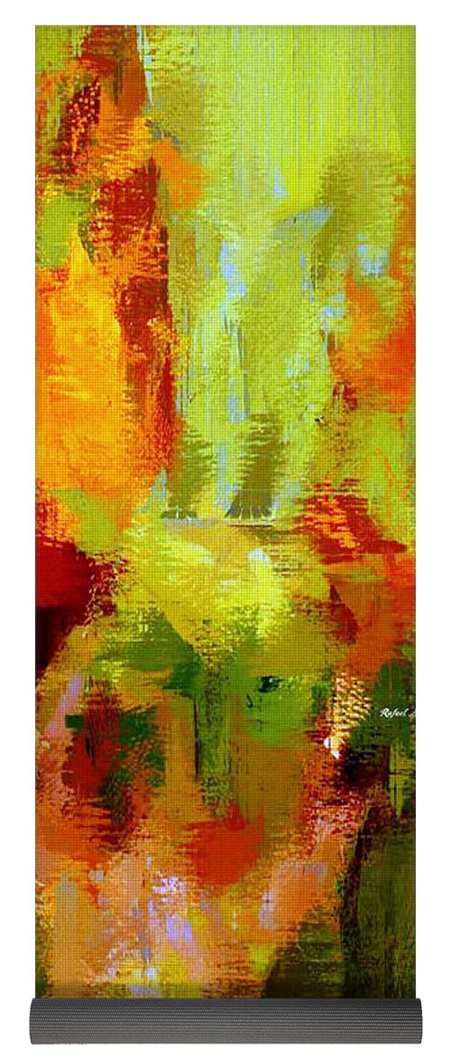 Abstract 1909 L - Yoga Mat