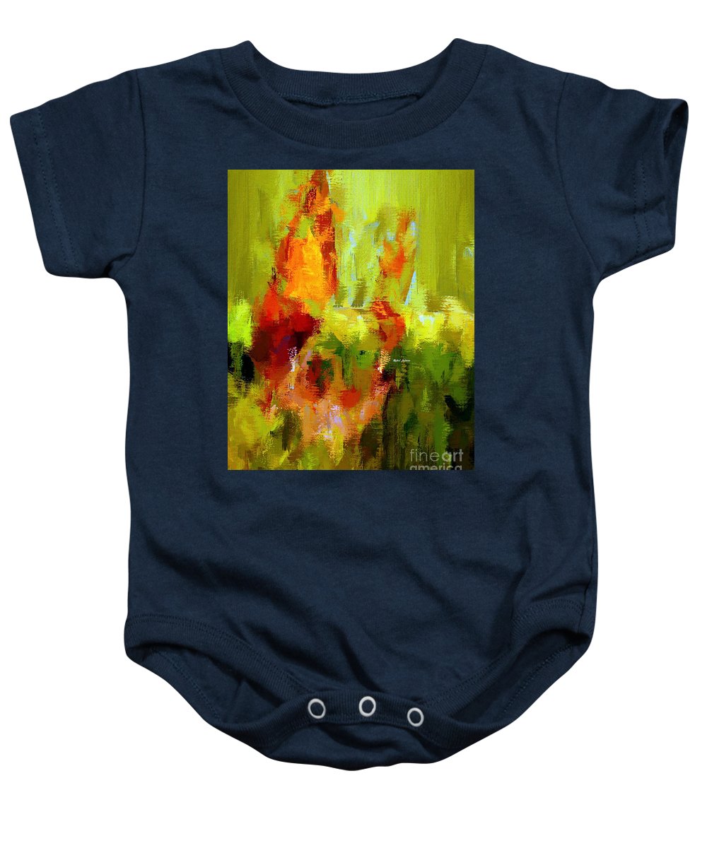 Abstract 1909 L - Baby Onesie