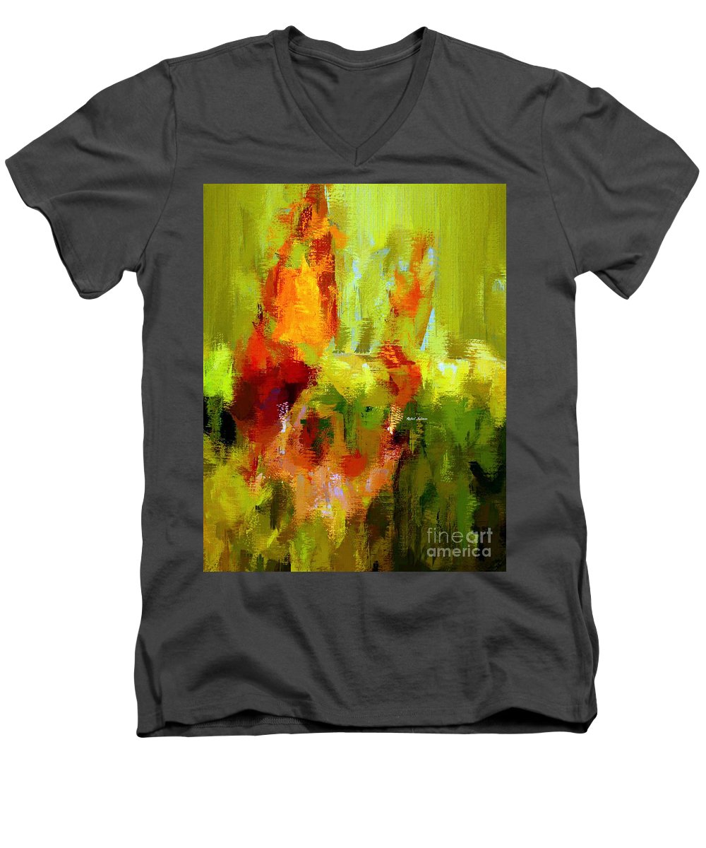 Abstract 1909 L - Men's V-Neck T-Shirt