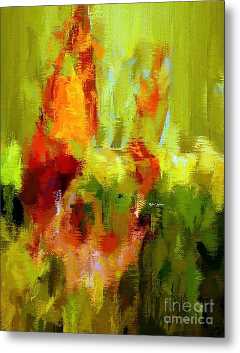 Abstract 1909 L - Metal Print