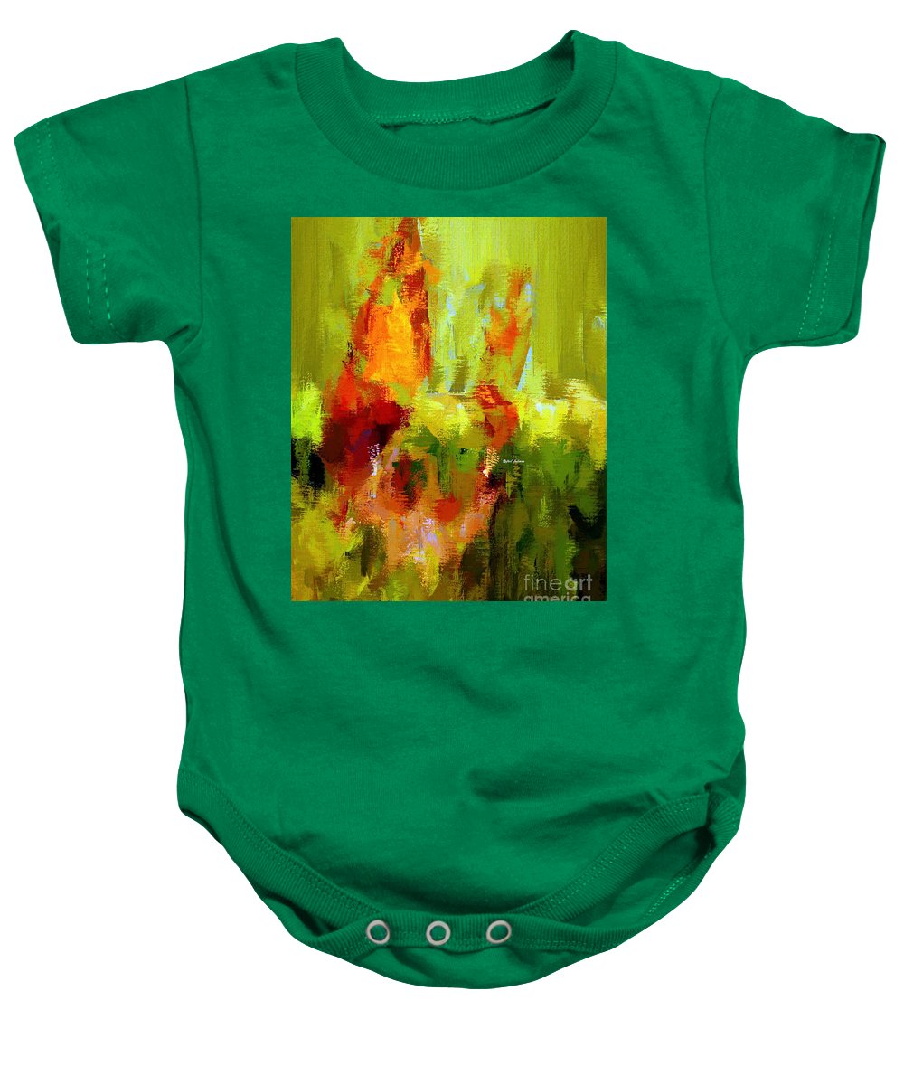 Abstract 1909 L - Baby Onesie