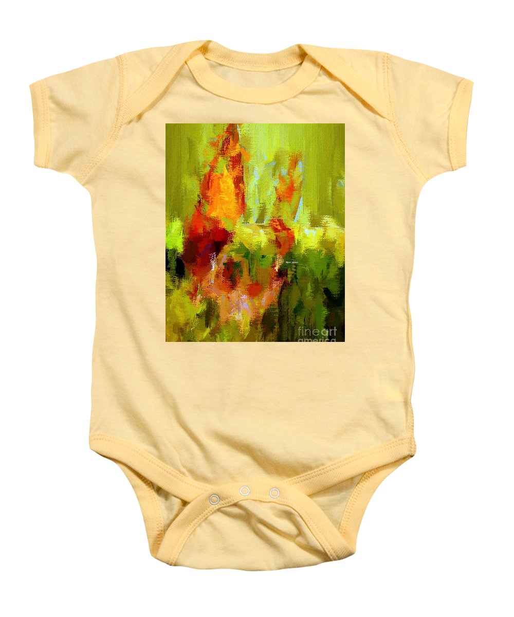 Abstract 1909 L - Baby Onesie