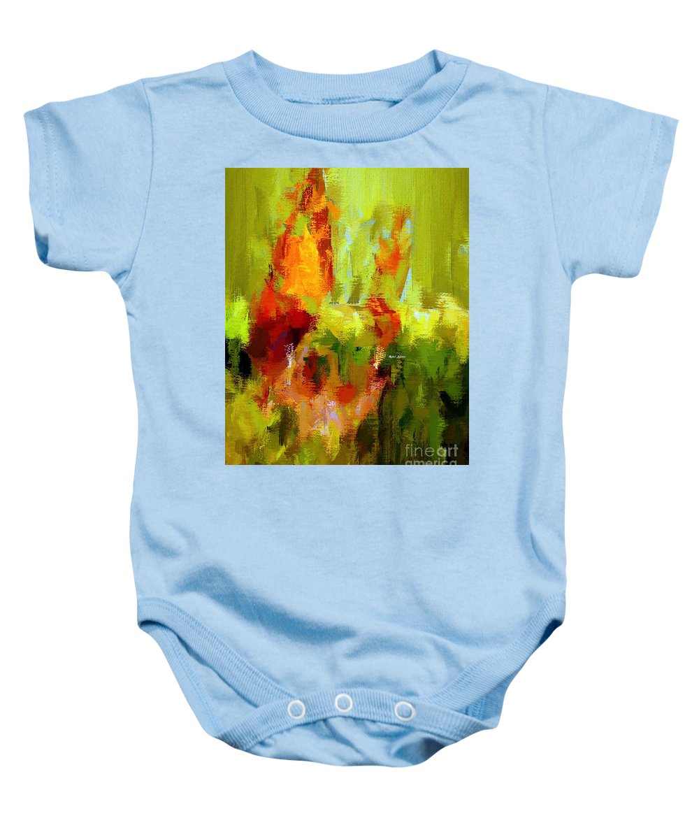 Abstract 1909 L - Baby Onesie