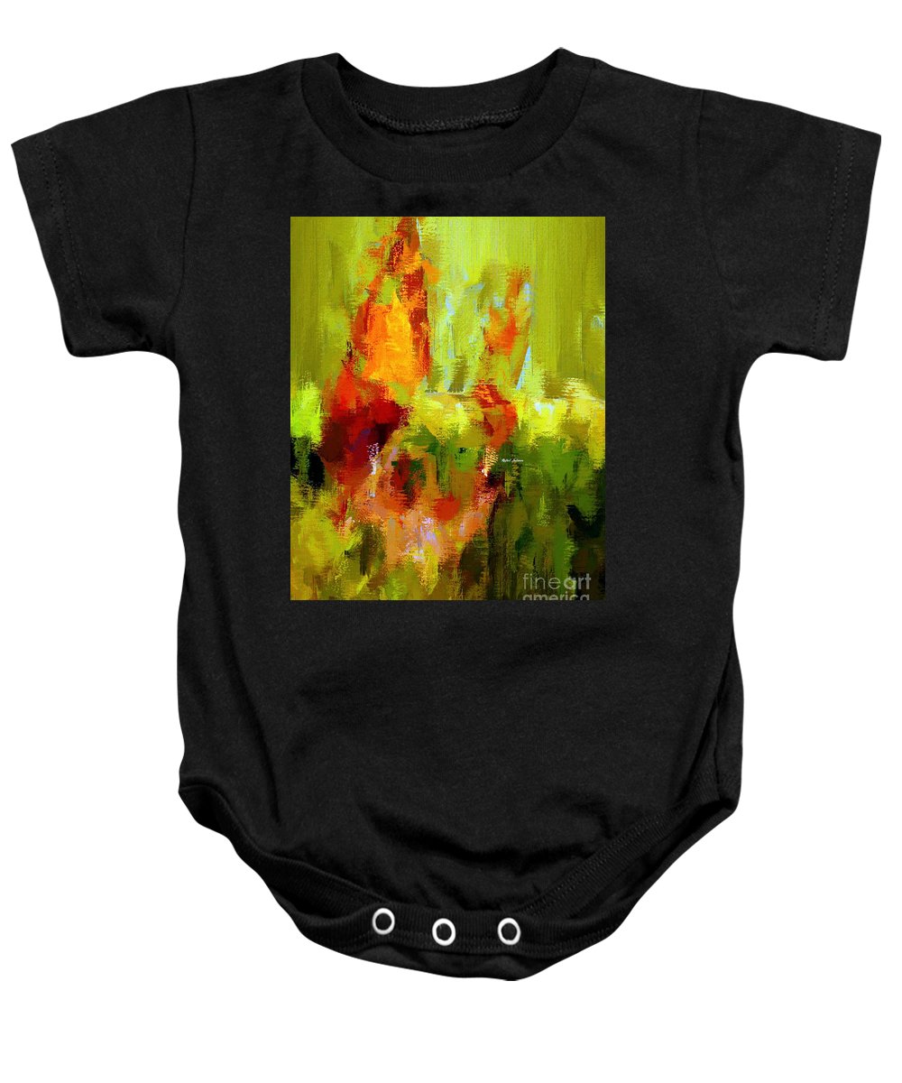 Abstract 1909 L - Baby Onesie