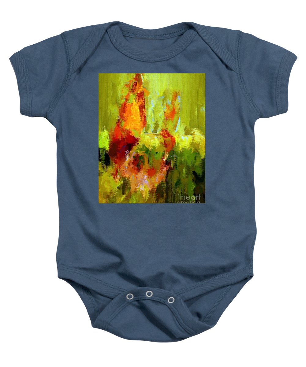 Abstract 1909 L - Baby Onesie