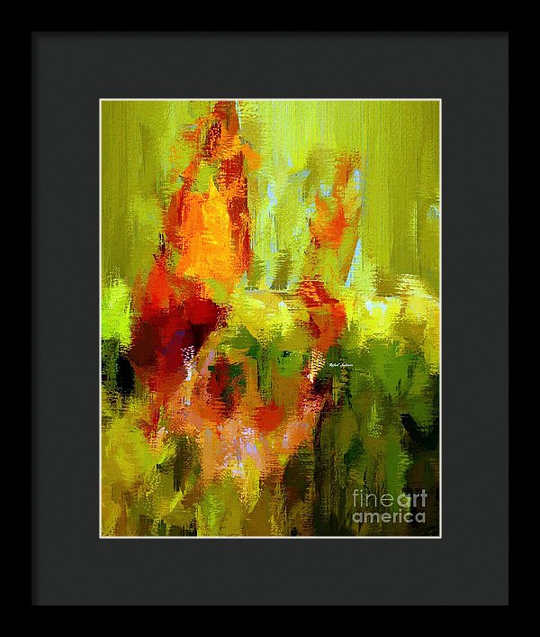 Abstract 1909 L - Framed Print