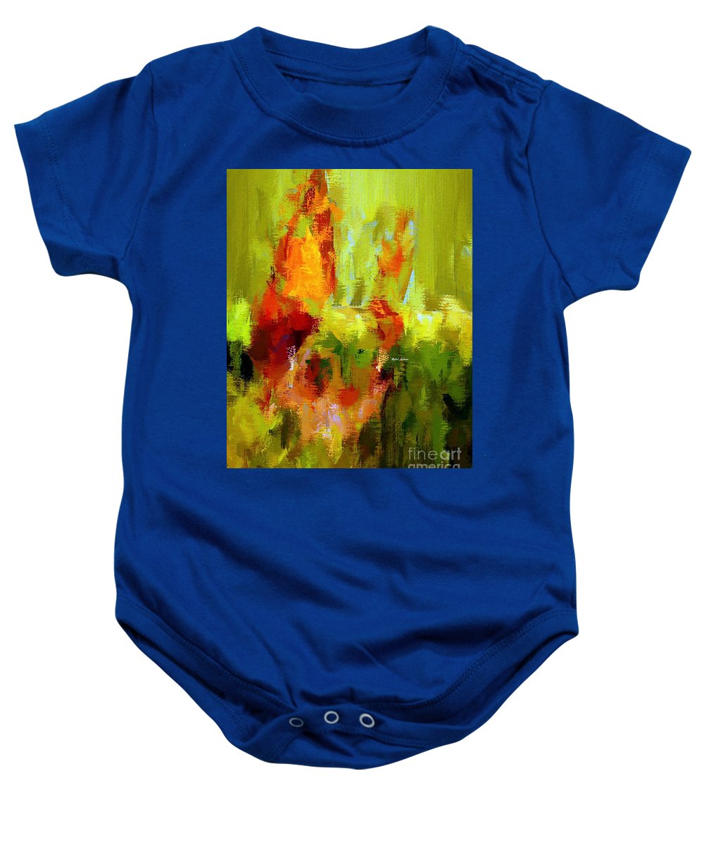 Abstract 1909 L - Baby Onesie