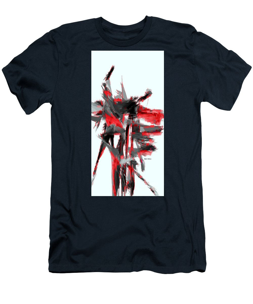 T-shirt pour homme (coupe ajustée) - Abstract 350