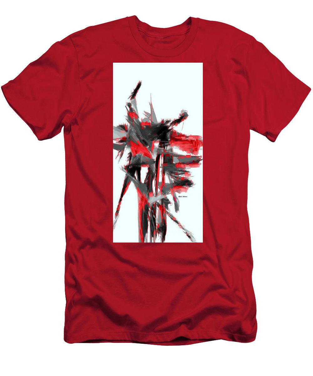 T-shirt pour homme (coupe ajustée) - Abstract 350