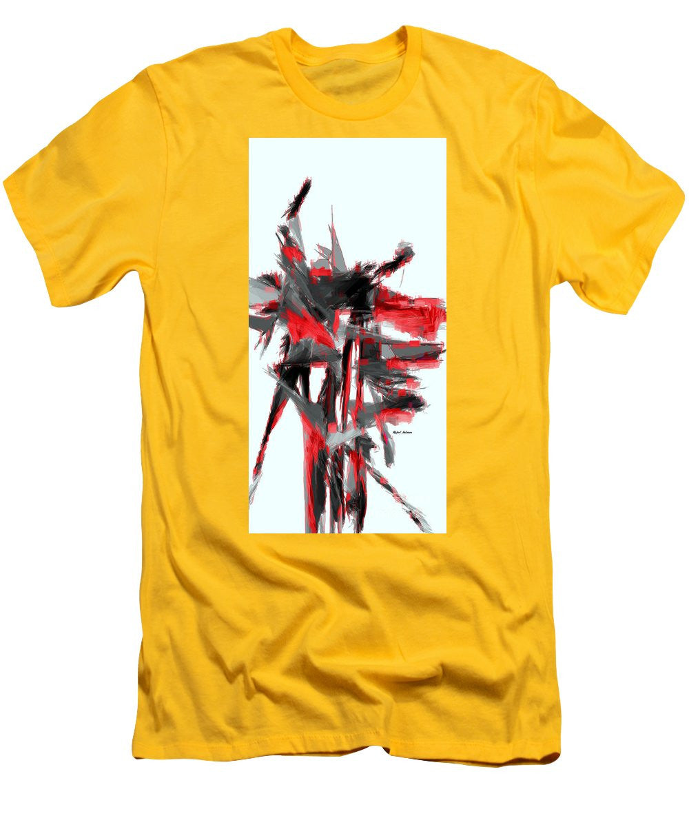 T-shirt pour homme (coupe ajustée) - Abstract 350