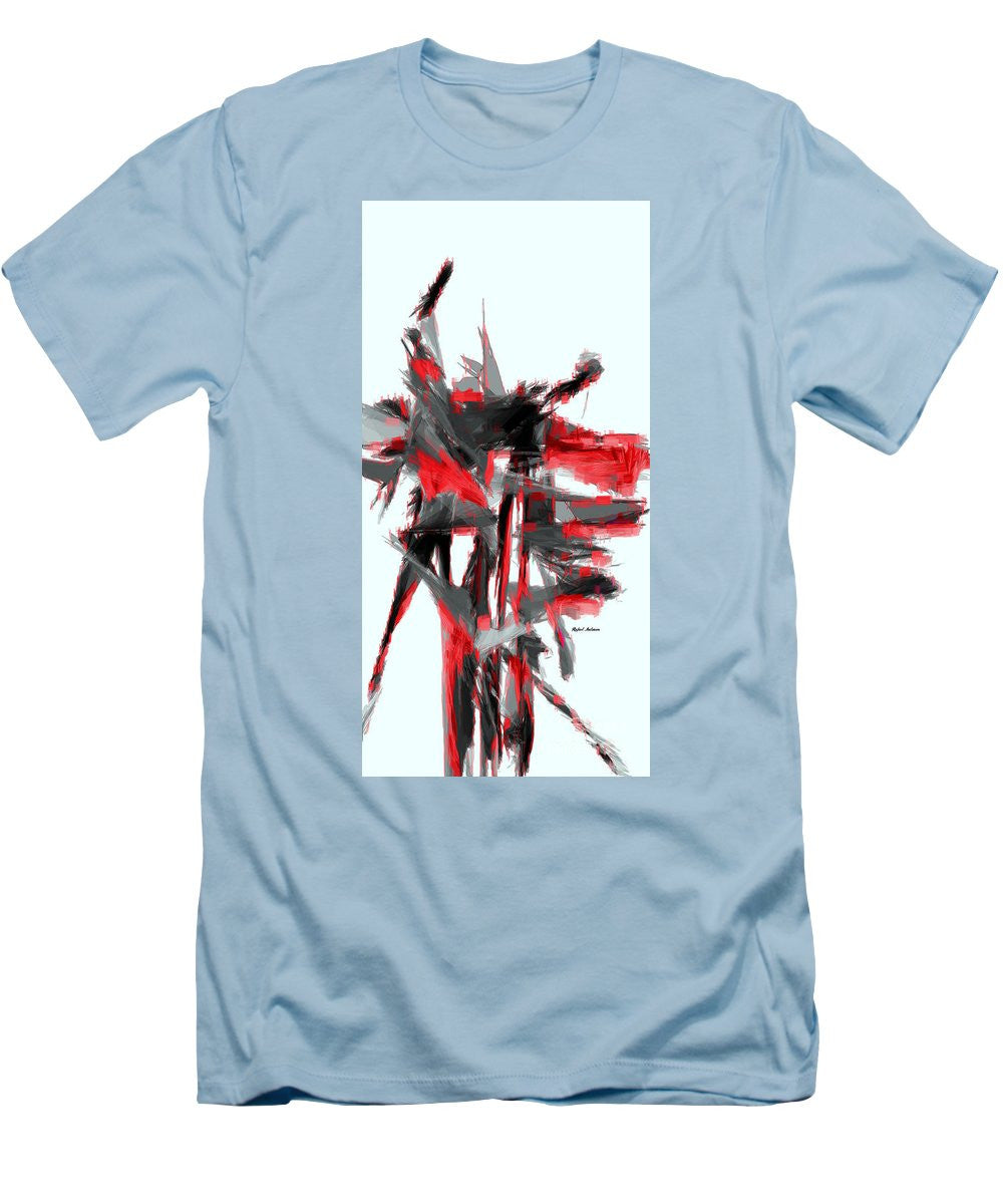 T-shirt pour homme (coupe ajustée) - Abstract 350