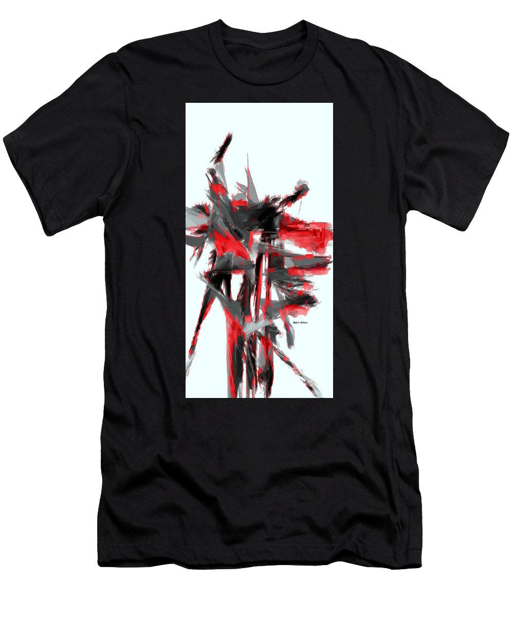 T-shirt pour homme (coupe ajustée) - Abstract 350