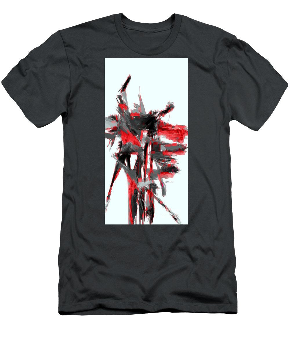 T-shirt pour homme (coupe ajustée) - Abstract 350