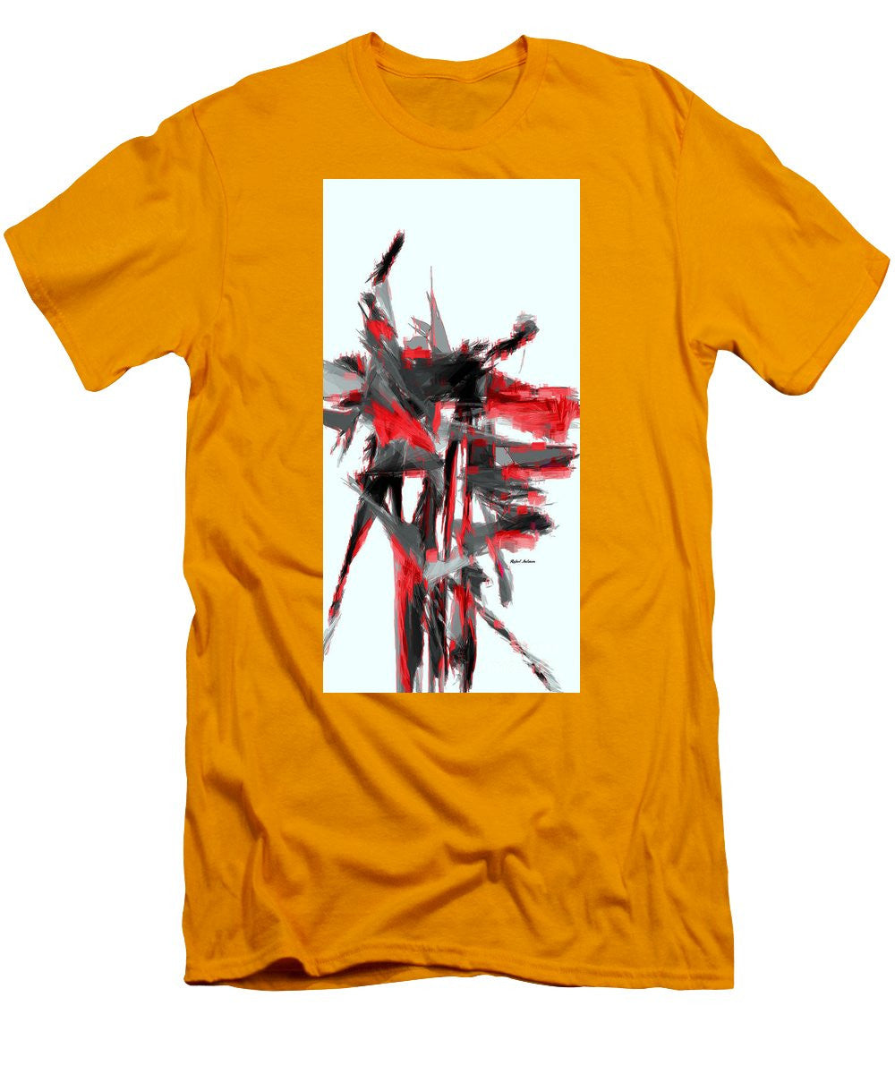 T-shirt pour homme (coupe ajustée) - Abstract 350