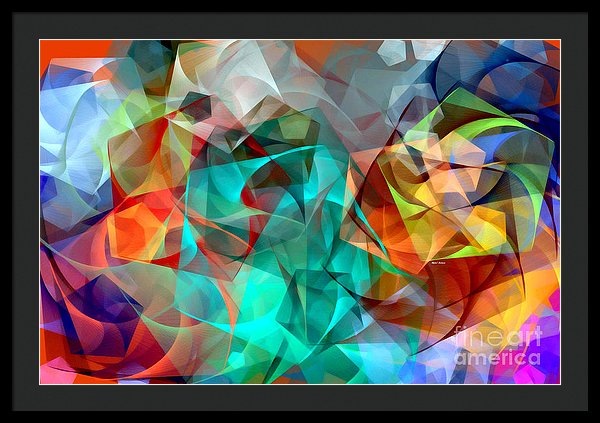 Abstract 3540 - Framed Print