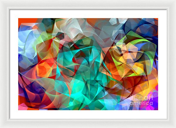 Abstract 3540 - Framed Print