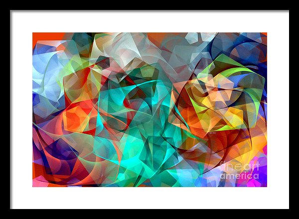 Abstract 3540 - Framed Print