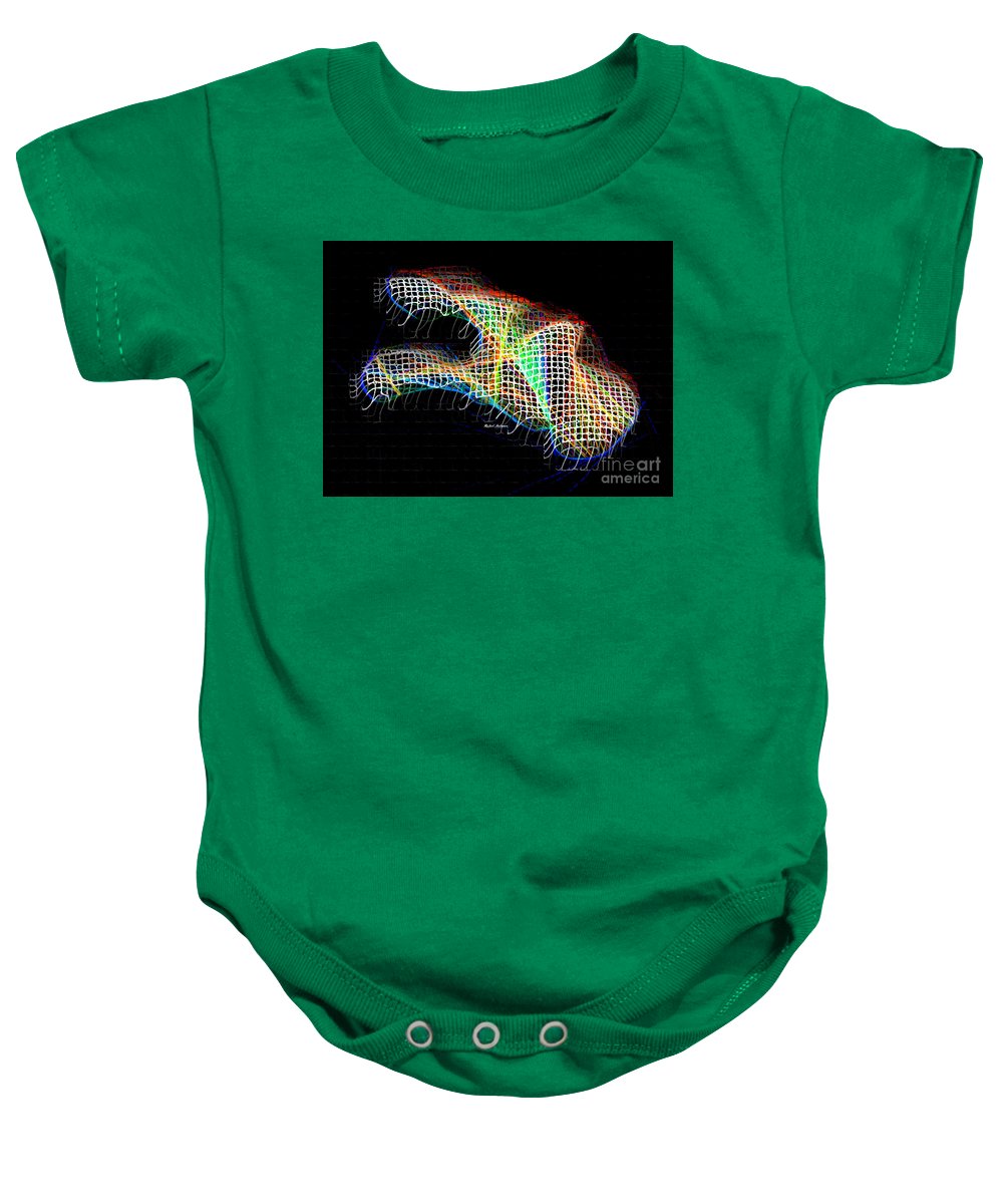 Abstract 3d 0790 - Baby Onesie