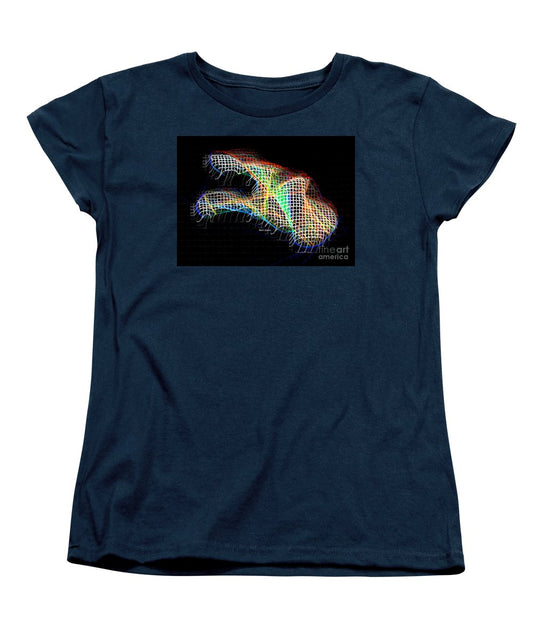 Résumé 3d 0790 - T-shirt pour femme (coupe standard)