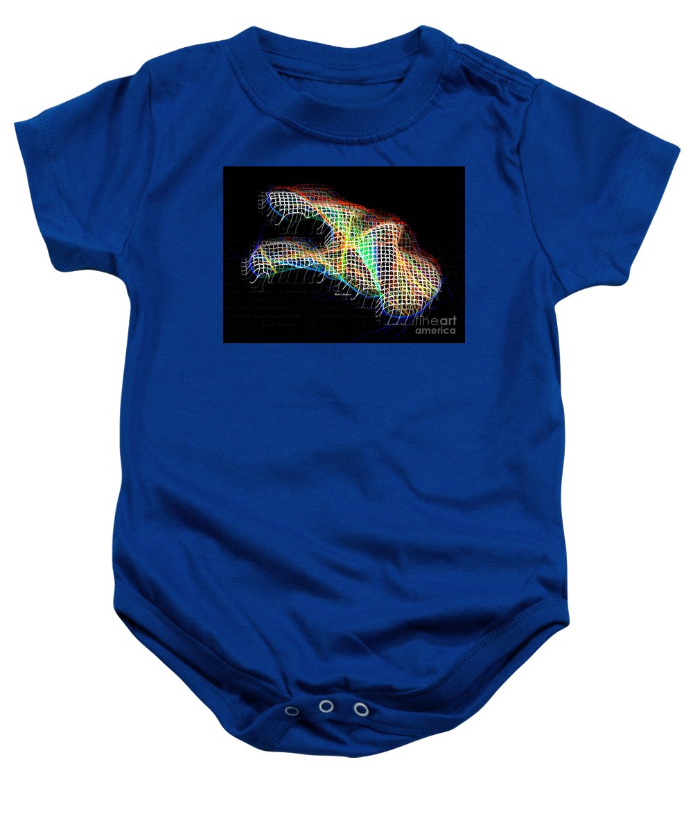 Abstract 3d 0790 - Baby Onesie