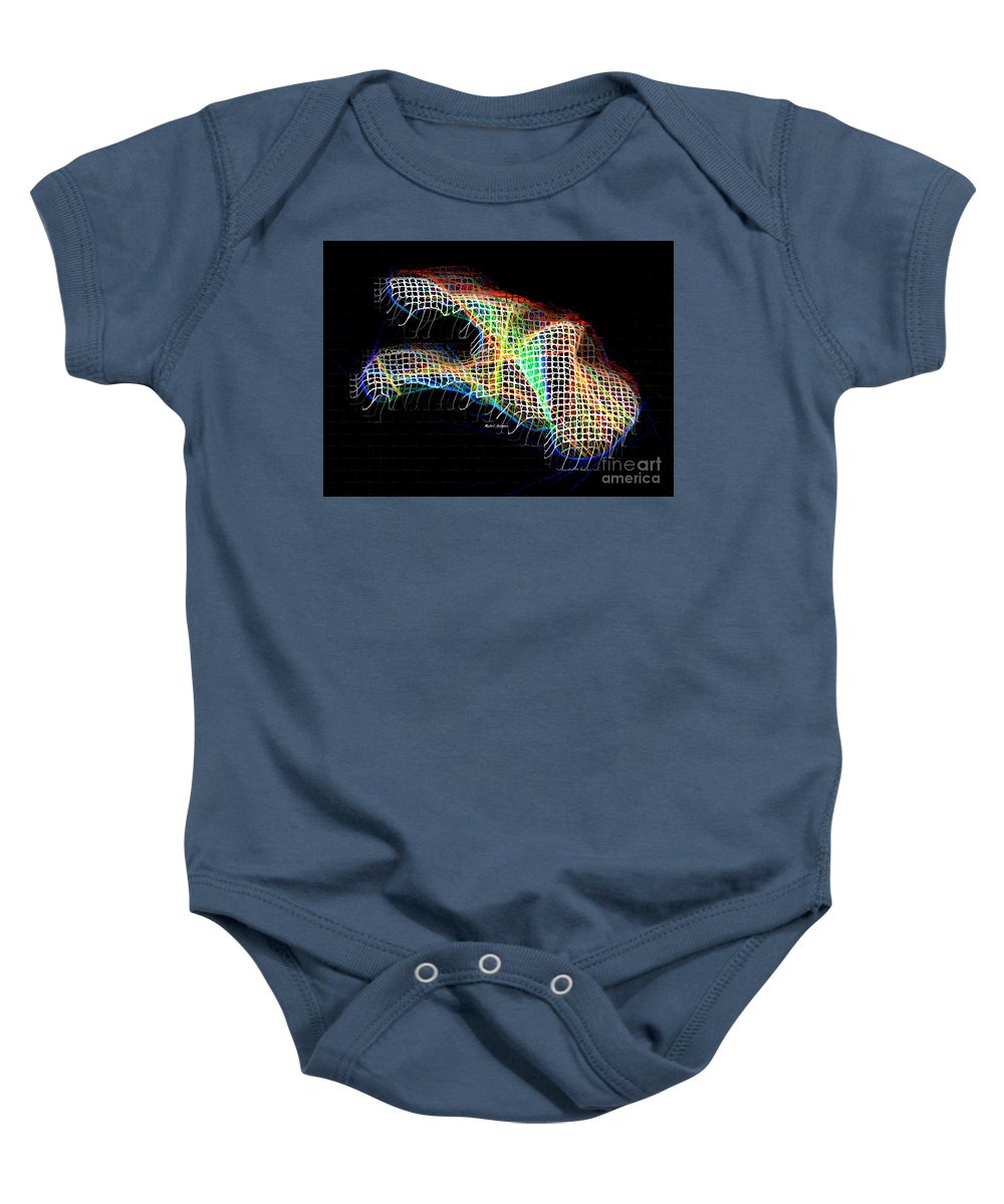 Abstract 3d 0790 - Baby Onesie