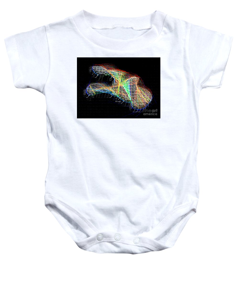 Abstract 3d 0790 - Baby Onesie