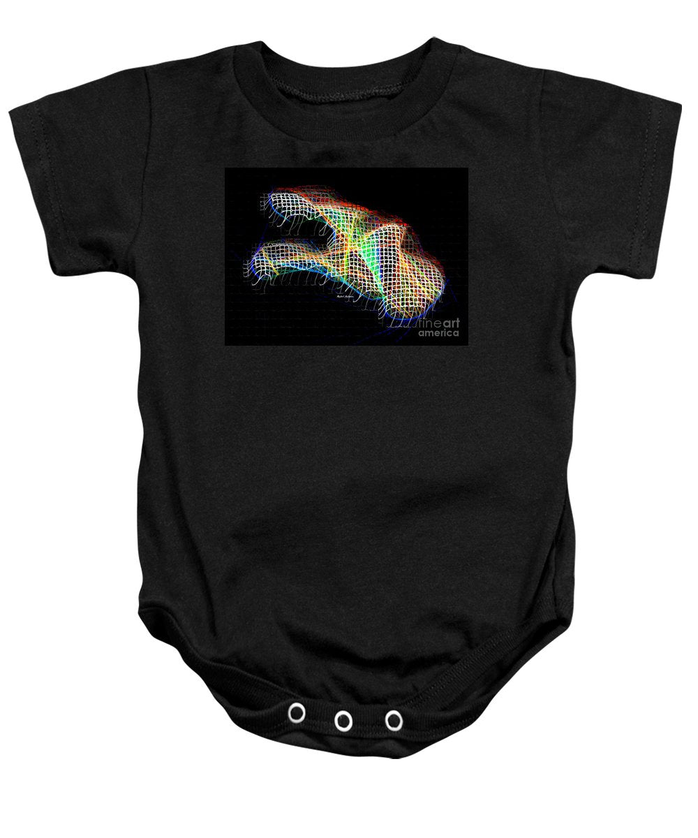 Abstract 3d 0790 - Baby Onesie