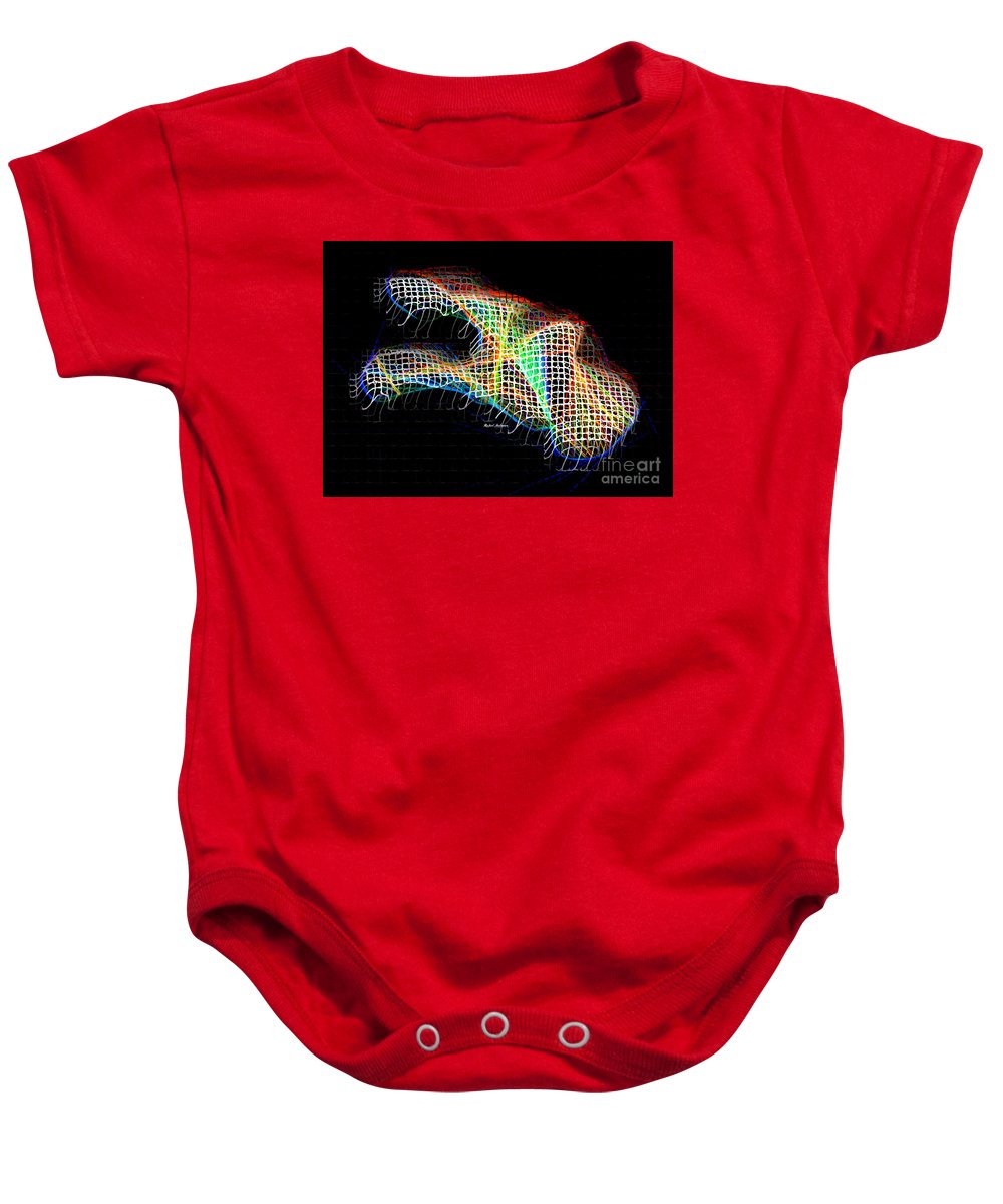 Abstract 3d 0790 - Baby Onesie