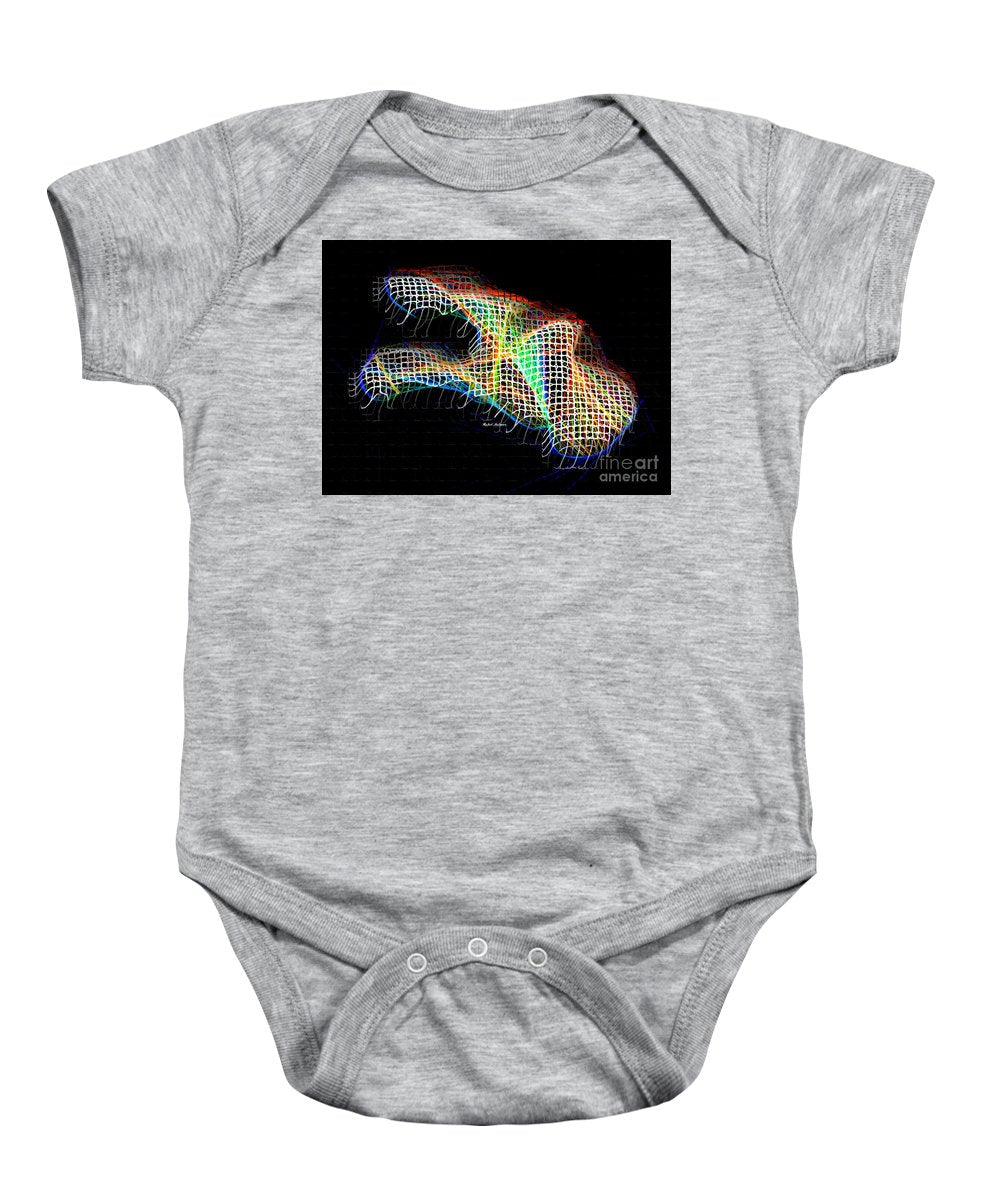 Abstract 3d 0790 - Baby Onesie