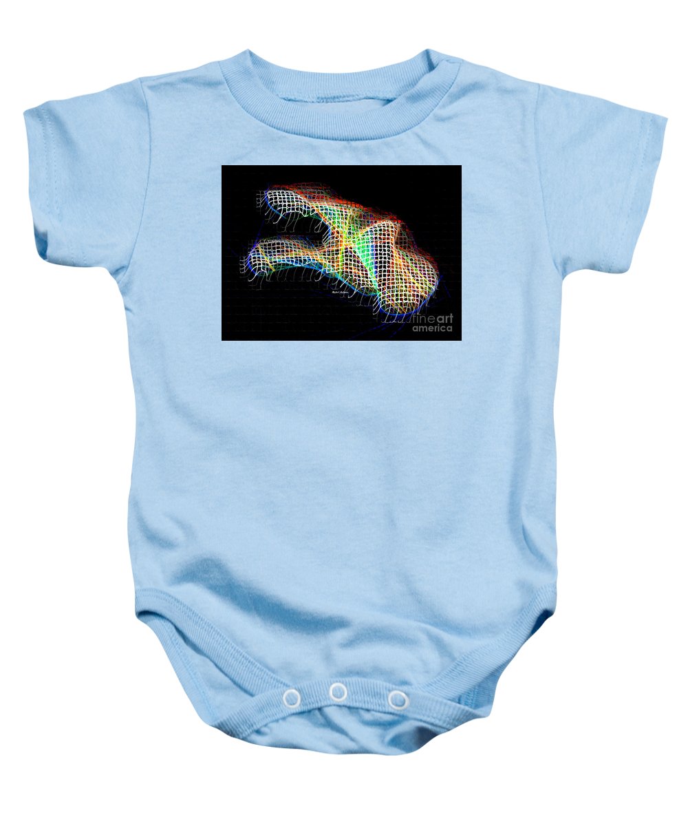 Abstract 3d 0790 - Baby Onesie