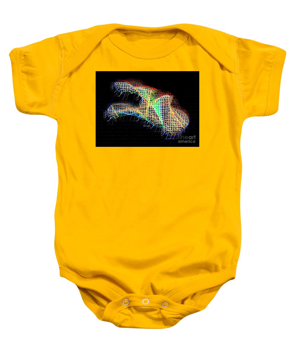 Abstract 3d 0790 - Baby Onesie