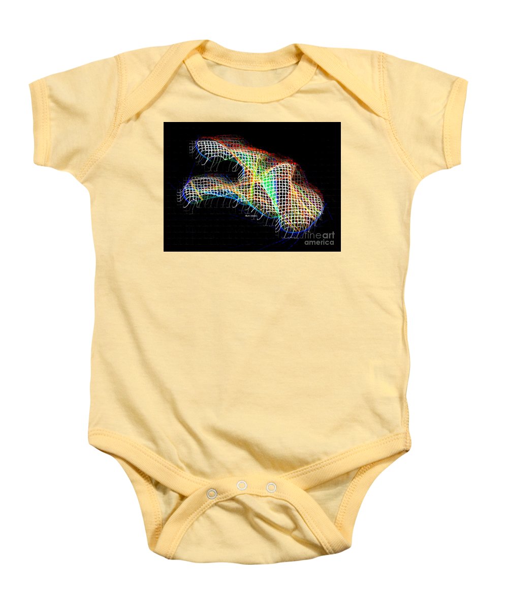 Abstract 3d 0790 - Baby Onesie