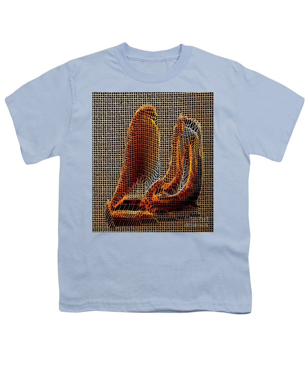 Youth T-Shirt - Abstract 3d Sculpture