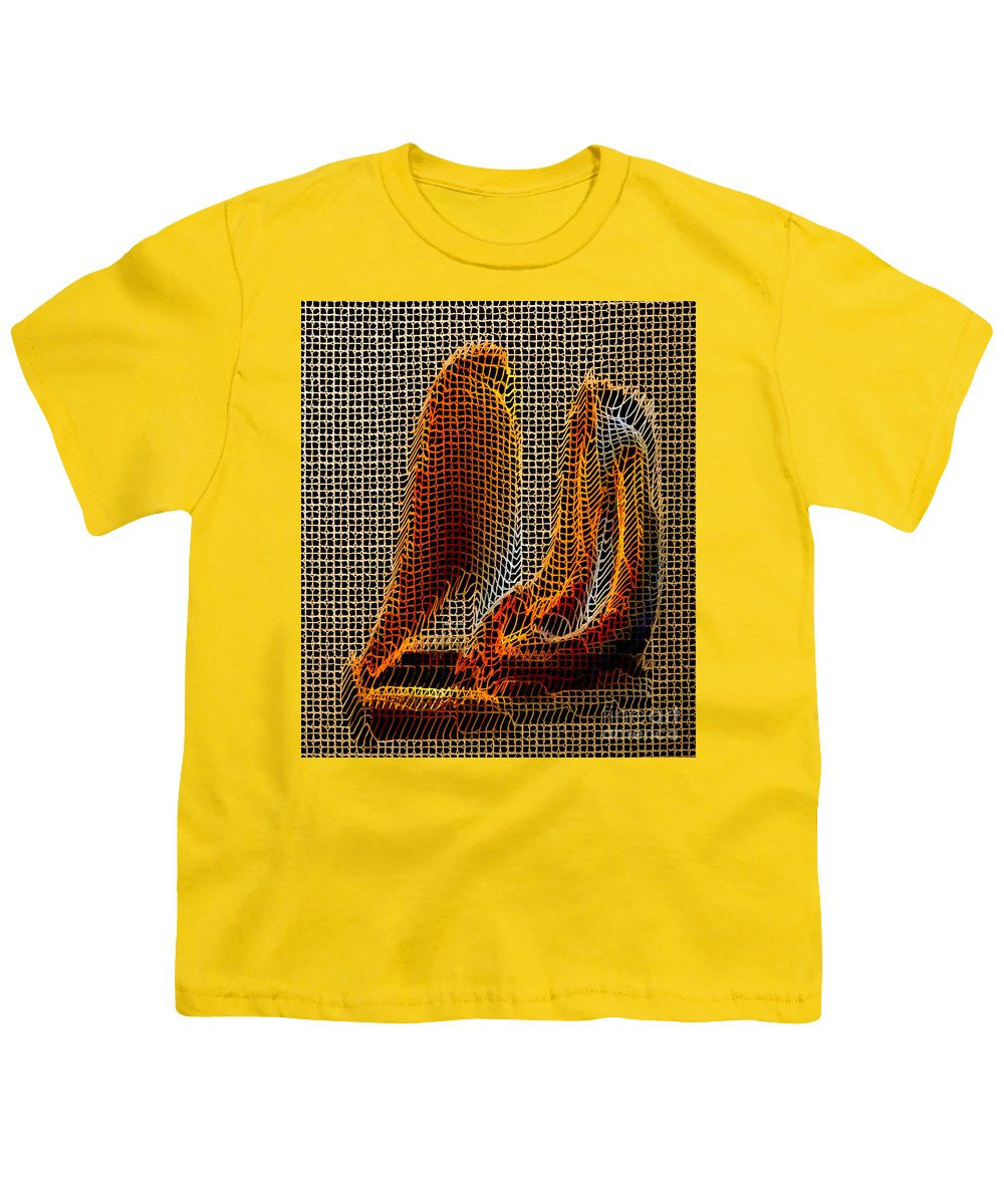 Youth T-Shirt - Abstract 3d Sculpture