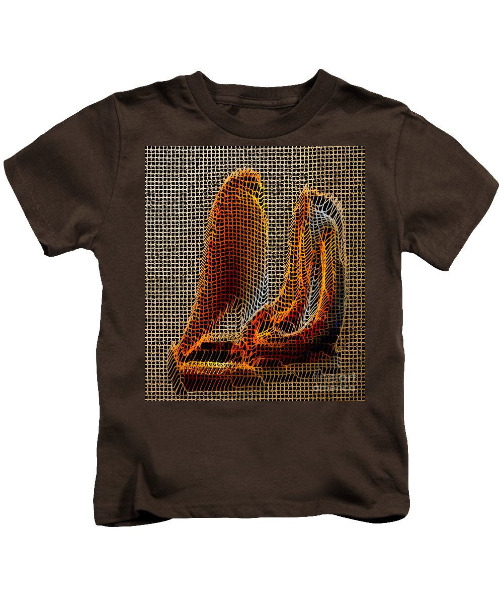 Kids T-Shirt - Abstract 3d Sculpture