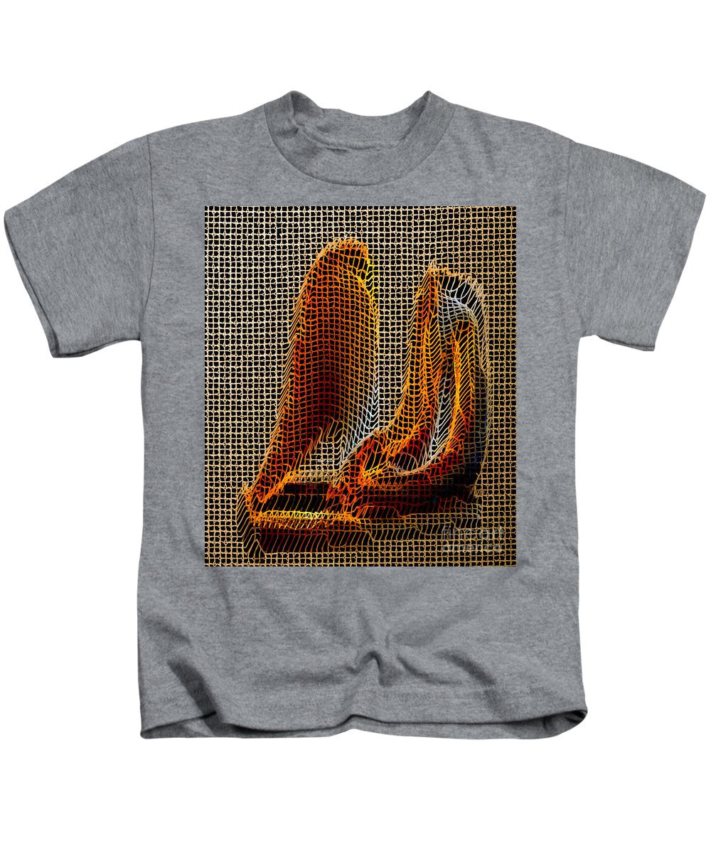 Kids T-Shirt - Abstract 3d Sculpture