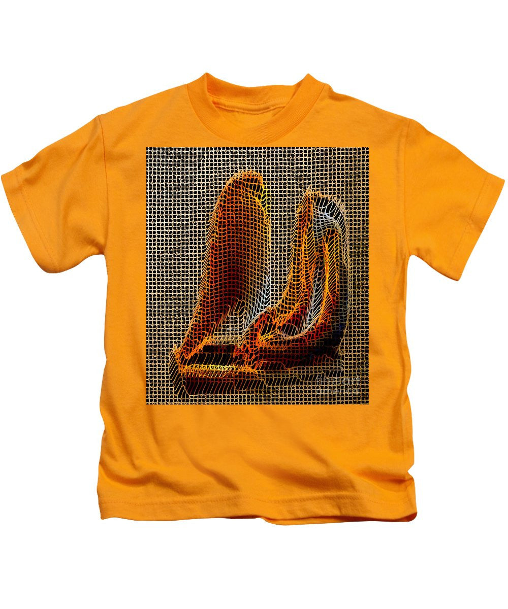 Kids T-Shirt - Abstract 3d Sculpture