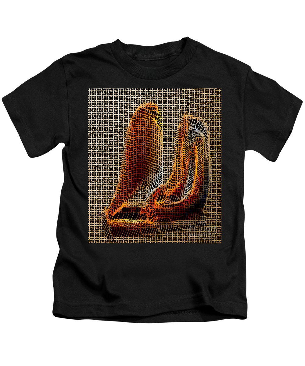 Kids T-Shirt - Abstract 3d Sculpture