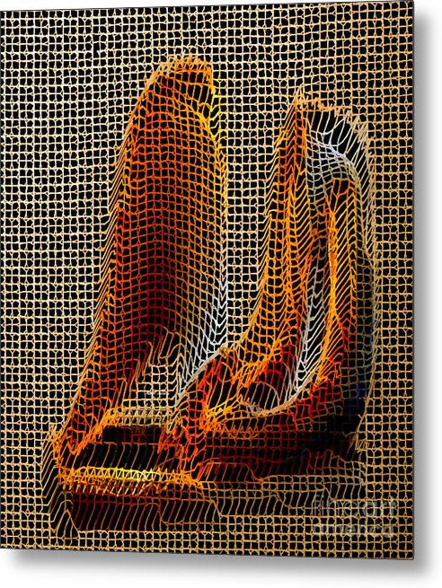 Metal Print - Abstract 3d Sculpture