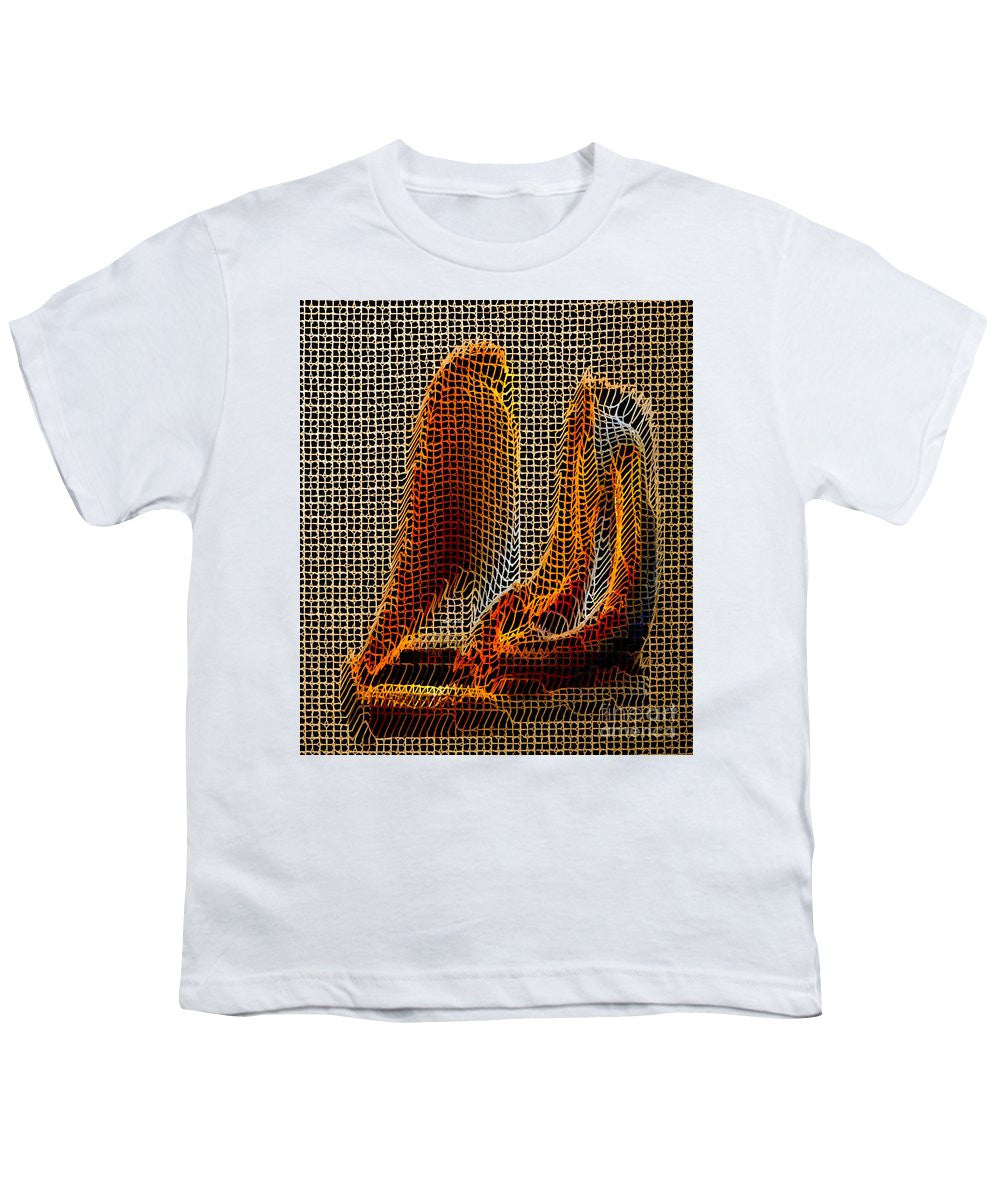 Youth T-Shirt - Abstract 3d Sculpture