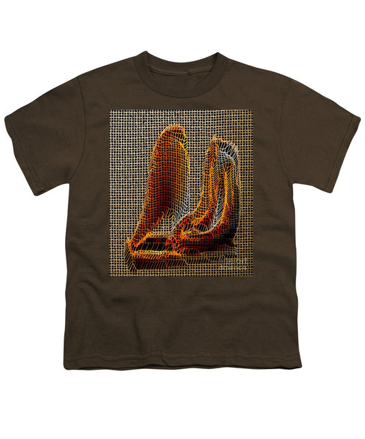 T-shirt pour jeunes - Sculpture abstraite en 3D