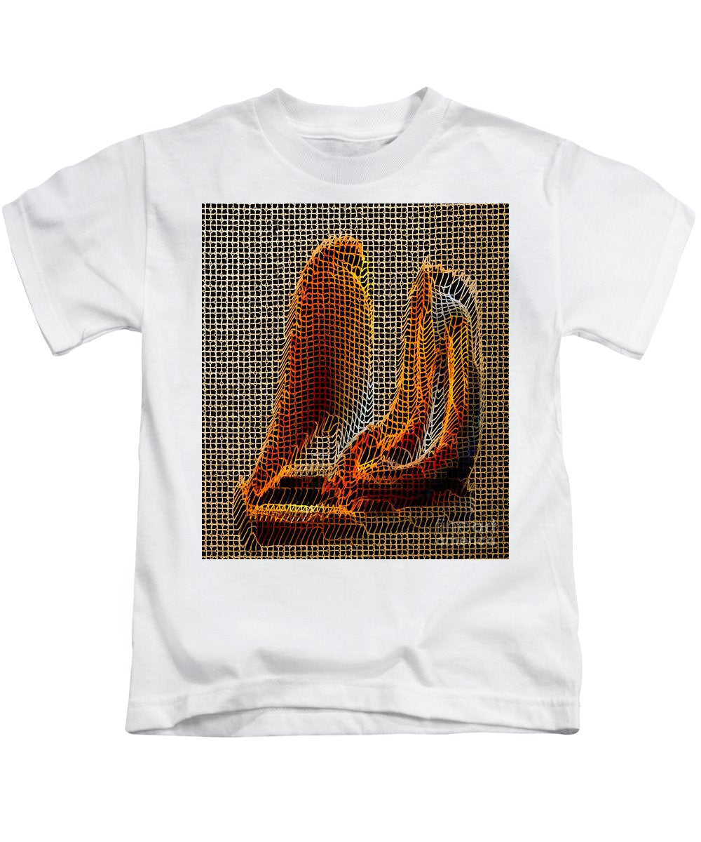 Kids T-Shirt - Abstract 3d Sculpture