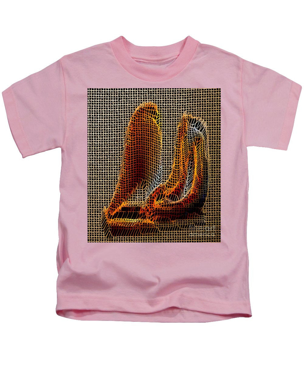 Kids T-Shirt - Abstract 3d Sculpture