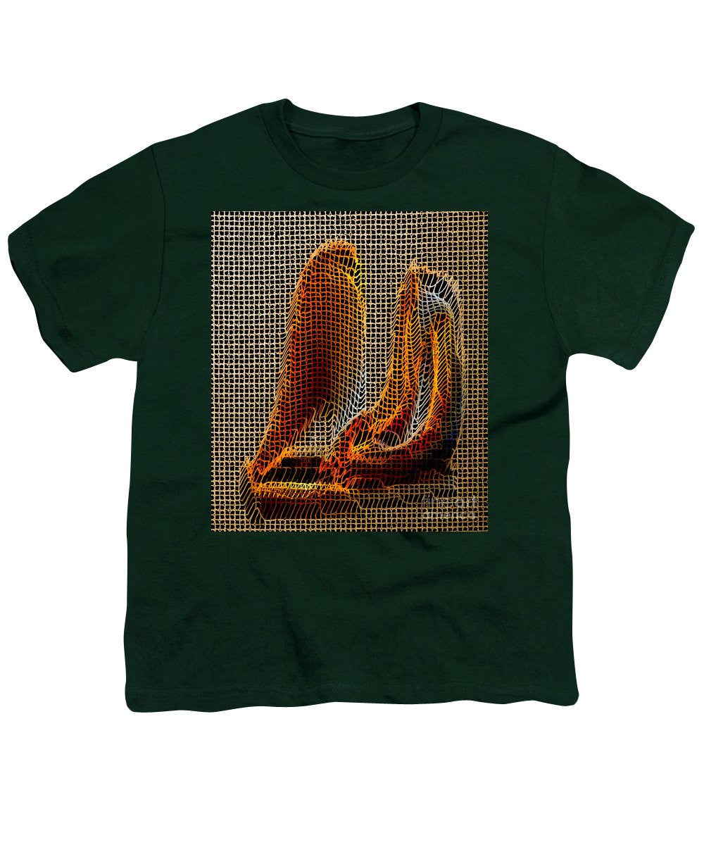 Youth T-Shirt - Abstract 3d Sculpture