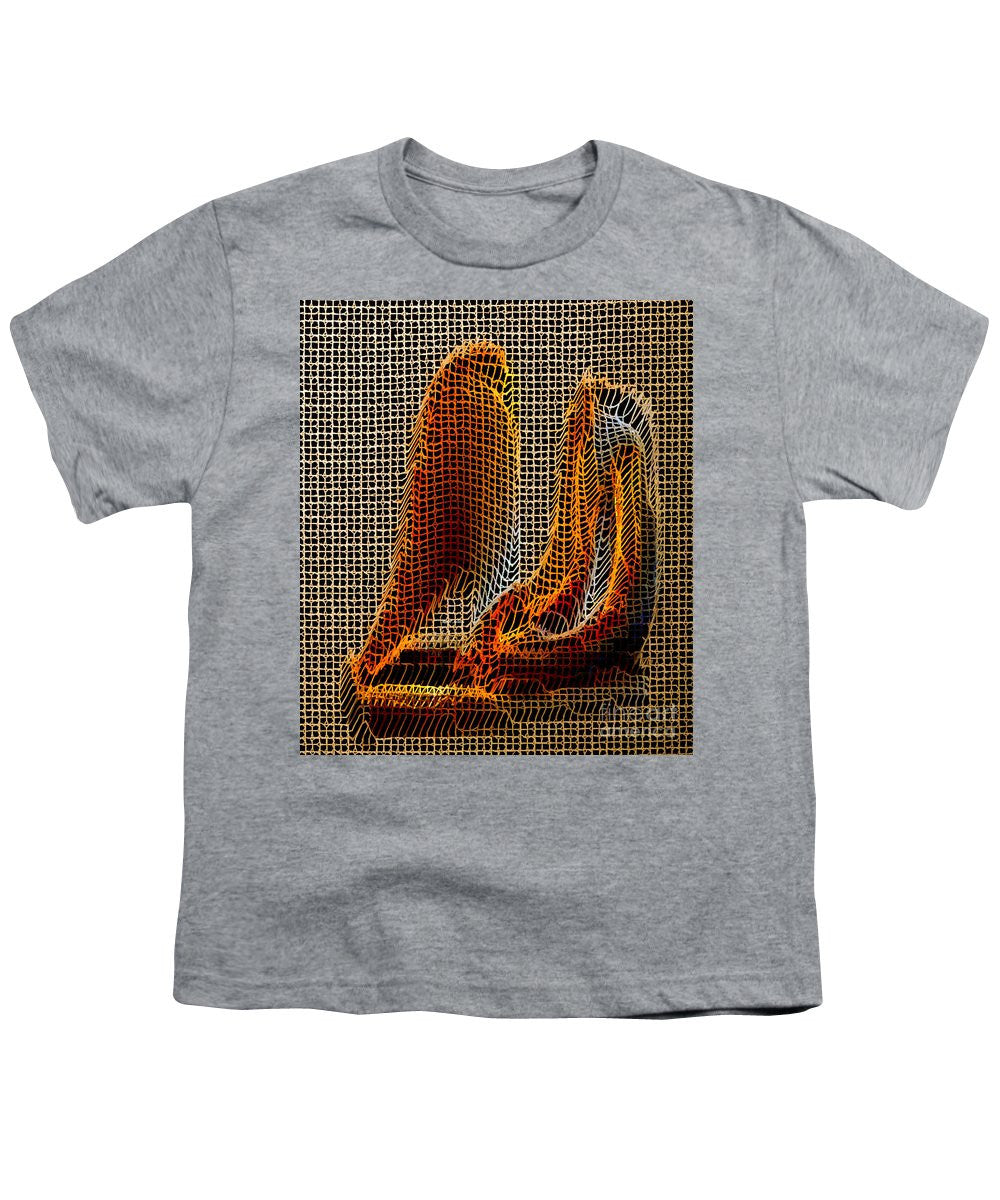 Youth T-Shirt - Abstract 3d Sculpture