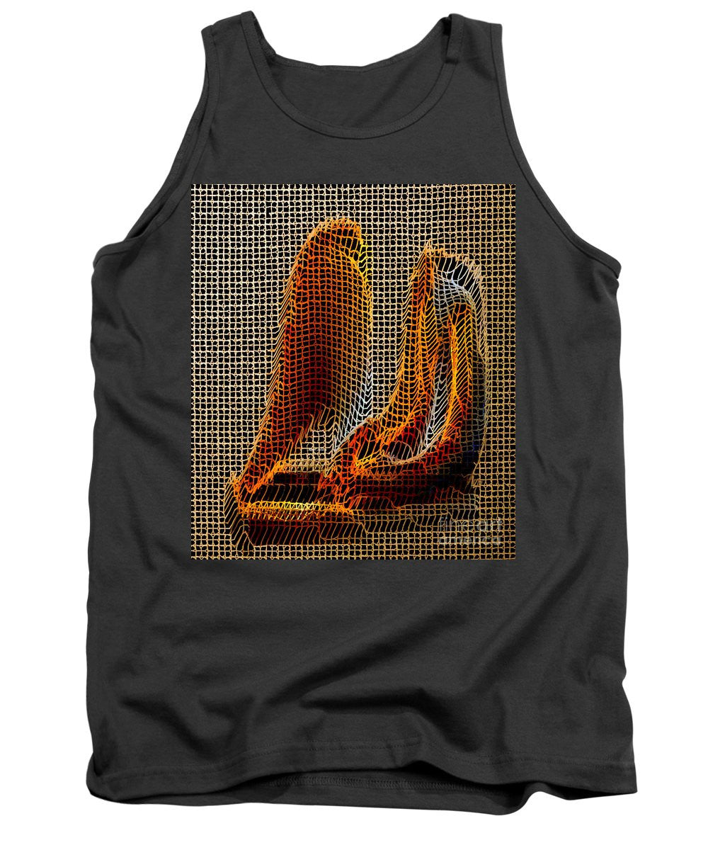 Tank Top - Abstract 3d Sculpture