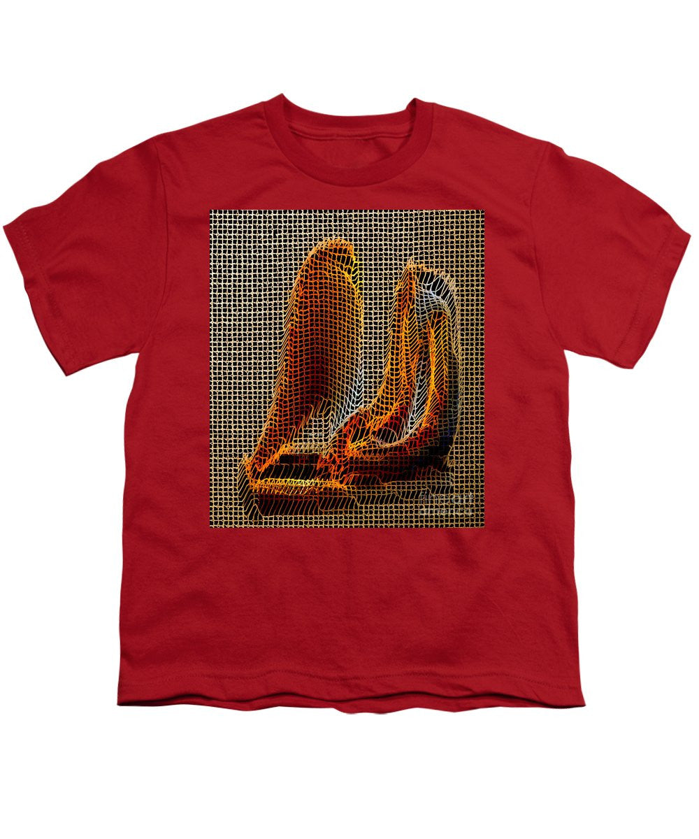 Youth T-Shirt - Abstract 3d Sculpture