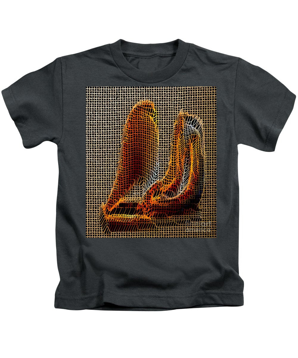 Kids T-Shirt - Abstract 3d Sculpture