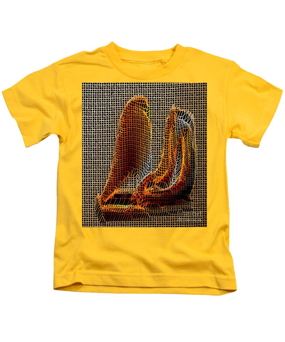 Kids T-Shirt - Abstract 3d Sculpture