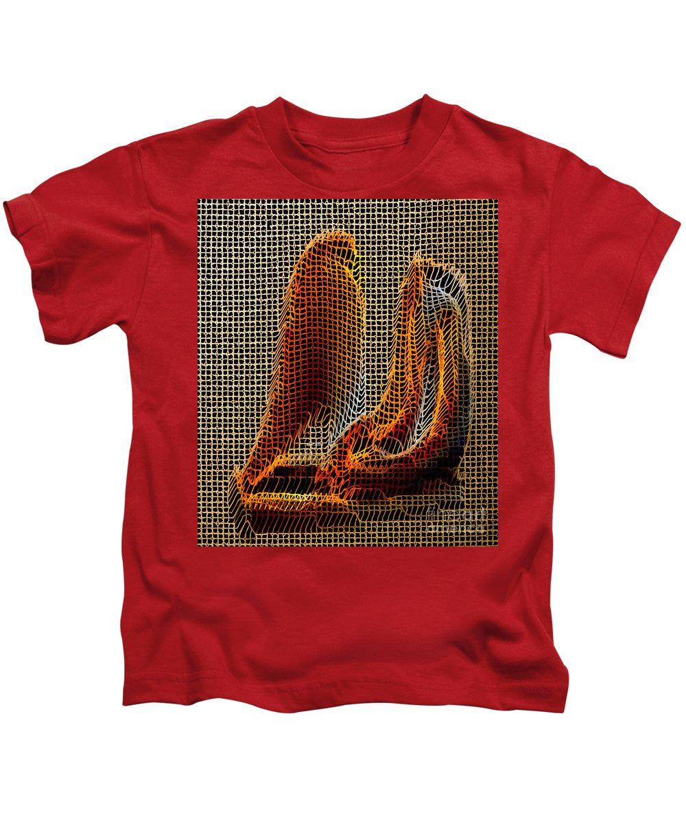 Kids T-Shirt - Abstract 3d Sculpture